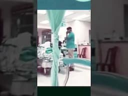 Grim Reaper Shadow Figure Caught on Camera At a Hospital #shorts