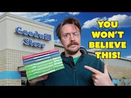 I found $150 worth of video games at Goodwill without even trying