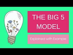 Big 5 Model of Personality