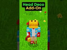 Head Deco 🤖 Add-On - Minecraft Bedrock