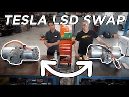 SWAPPING Limited-Slip DIFFS in a TESLA LDU!