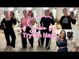 🎀 NEW 🎀 SHEIN WINTER OUTFITS FOR CURVY GIRLS (Size 14)| PINK BOW | SHEIN MID-SIZE WINTER OUTFITS