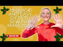 10 Quick and Easy Sewing Ideas for Christmas 2024 | Gift Ideas