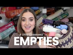 BIG BEAUTY EMPTIES | Products I’ve Used Up | Skincare, Haircare, Makeup & More | A Little Obsessed