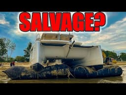 Can My Boat Be Salvaged?  More details about my wrecked catamaran