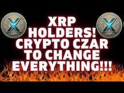 XRP HOLDERS!!! 🚨 David Sacks Just Said WHAT?!! 🚨 Best Crypto To Buy Now