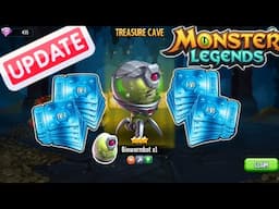 THE NEW TREASURE CAVE UPDATE! | THIS IS INSANE - LET'S REVIEW | MONSTER LEGENDS