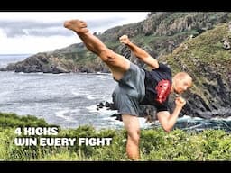 4 KICKS to WIN Every STREET FIGHT!