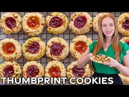 Easy Thumbprint Cookie Recipe | Christmas Cookies!