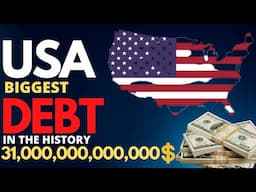 WHY is USA Drowning in 31 Trillion Dollar Debt?