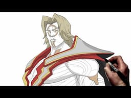 How To Draw Adam Warlock | Step By Step | Marvel Rivals