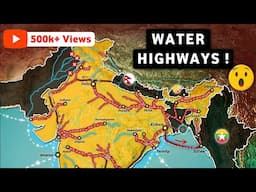 India's Crazy Upcoming Water Highway Project | Inland Waterways Project India