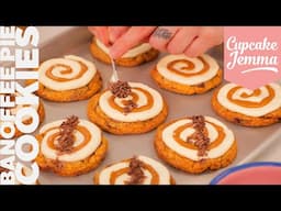 Banoffee Pie Cookies Recipe | Cupcake Jemma