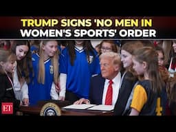 'War on women’s sports is over': Trump signs No Men in Women's Sports executive order