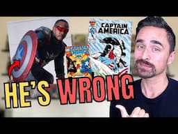 "Captain America Should Not Represent 'America'" - Comic Collector Explains Why Mackie Is Wrong...