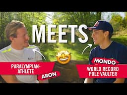 Aron Anderson meets Mondo Duplantis - our new Ambassador 👐