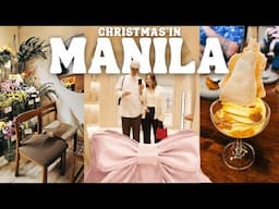 Living in Manila Vlog 🇵🇭 Christmas in the Philippines, Holiday Shopping, Where to Eat Manila