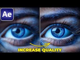 How to INCREASE VIDEO QUALITY in After Effects