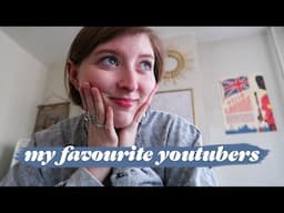 my favourite youtubers!! 📽▶️