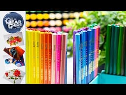 Arrtx 72 Set Watercolor Pencils Review | Arrtx Water Soluble Pencils