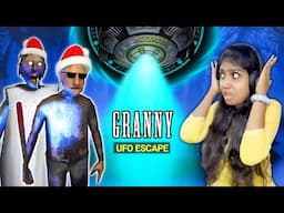 GRANNY UFO Escape with GRANDPA in No Death Challenge | Jeni Gaming