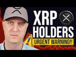 URGENT TODAY! 🚨 XRP HOLDERS! 🚨 Everything CHANGES TODAY! This Is HUGE