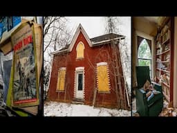 Abandoned Gothic Time Capsule: 150-Year-Old House Frozen in Time