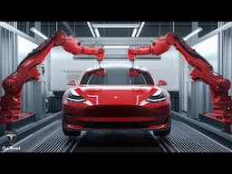 Inside Tesla Lightning-Fast Car Manufacturer: Elon Musk Unveiled How Can They Do in ONLY 14 Seconds?