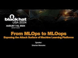 From MLOps to MLOops - Exposing the Attack Surface of Machine Learning Platforms