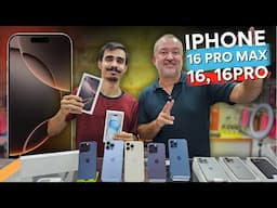 CONSEGUIMOS O MENOR DA HISTÓRIA IPHONE 16, 16 PRO E 16 PRO MAX.