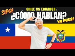 ¡CHILENO vs. ECUATORIANO! Palabras que te confundirán 🇨🇱🇪🇨