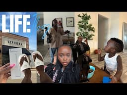 Week in my LIFE VLOG | mom life, filming, working, shopping & more