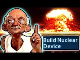 I played as GANDHI and NUKED THE WORLD in Civilization 6!