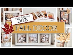 High-End Fall Decor DIYs Using Photo Prints & Stickers | *NEW* Liene PixCut S1