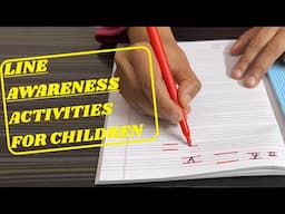 HOW to create Line Awareness while Writing in Children? | School-based Occupational Therapy