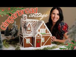 Turning our Cottage into Gingerbread 🏠🎄  Gingerbread House Making