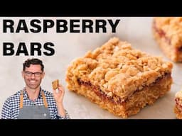 Easy Raspberry Bars Recipe