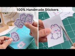 😱How to make Stickers at home step by step very easy | DIY Stickers