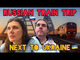 🇺🇸AMERICAN rides a RUSSIAN Train🇷🇺 Near the UKRAINE Border Conflict🇺🇦 BUT to WHERE?!🚂