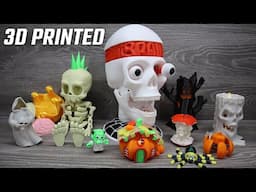 Halloween 3D Printing Ideas - 3D Printed Halloween Decorations