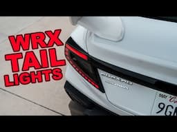 New LED Sequential Tail Lights | Subaru VB WRX