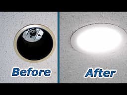 How to Replace Kitchen Ceiling Can Lights With LED Lights