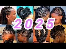 💯Simple & Affordable Braids Hairstyles On Natural Hair | Best Protective Hairstyles 2025