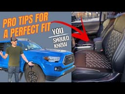 Quick and Easy Seat Cover Installation in 30 Minutes!