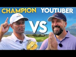 I take on AFRICAN CHAMPION at the course where he won!