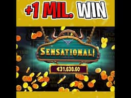 WILD WEST DUELS SLOT‼️€100 MAX BET 😱 + 1 MILLION WIN #shorts