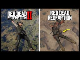 Red Dead Redemption 2 vs Red Dead Redemption - Physics and Details Comparison