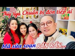 Thuý Nga chuẩn bị đón tiếp ai mà sửa soạn rần rần quá