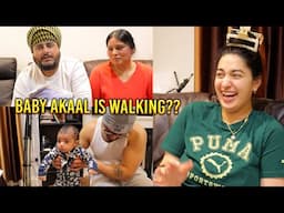 BABY AKAAL IS WALKING?!?