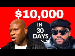 He Made $10,000 in 30 Days Delivering This... With His Car!!